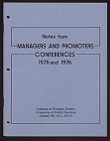 Managers and Promoters Conference, 1976